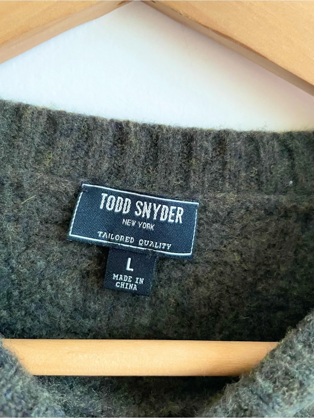 Todd Snyder no stains